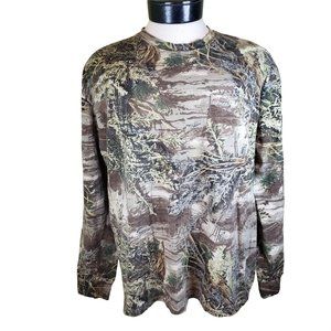 Russell Outdoors Men's Explorer Long Sleeve Camo Top